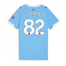 Manchester City Rico Lewis #82 Hemmatröja Dam 2025-26 Korta ärmar